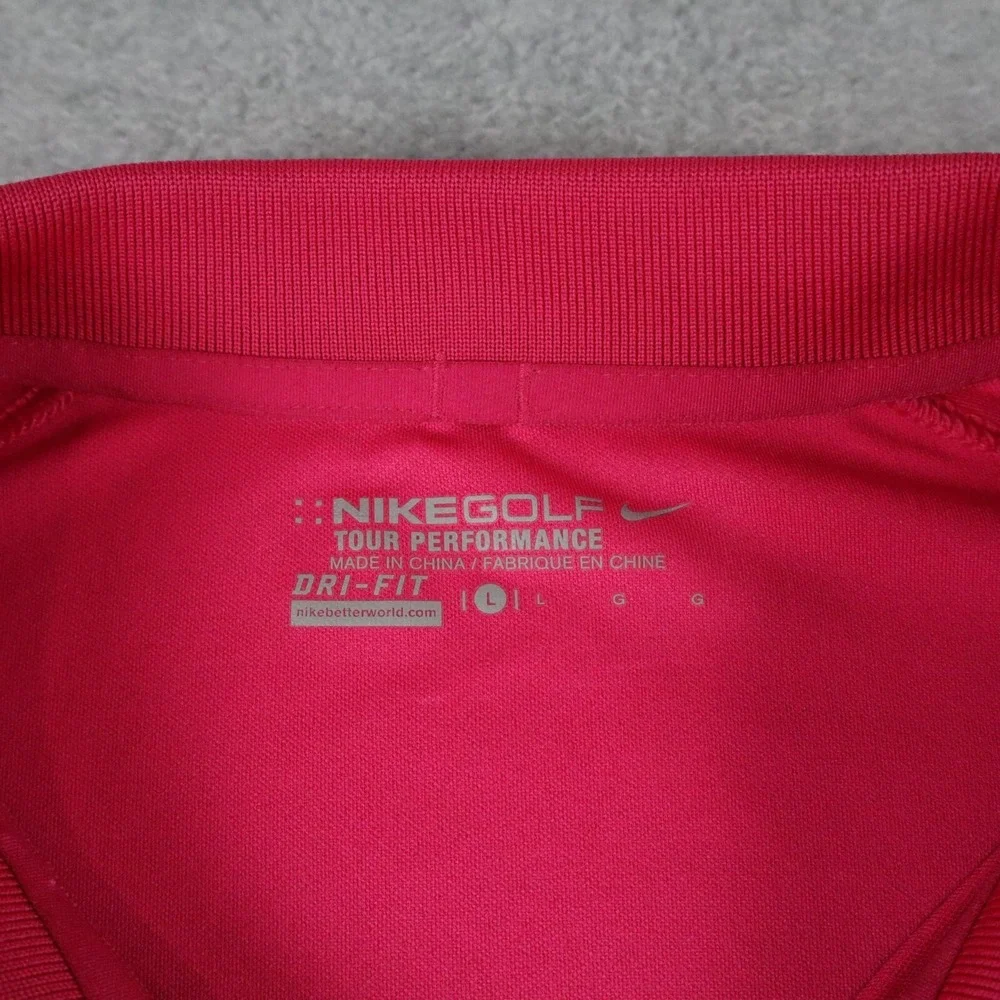 Nike Golf Polo Shirt‎ Mens Large Dri-Fit Tour Performance Bridgewater Golf Club
